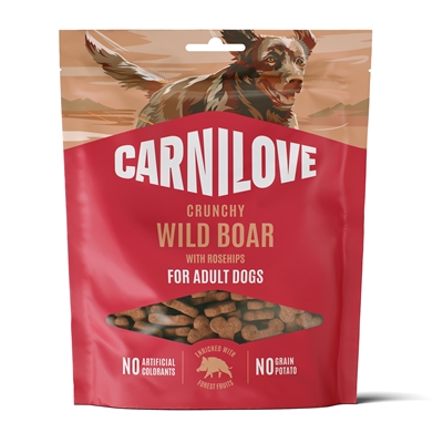 Carnilove Crunchy Snack Wild Boar / Rosehips 200 gr