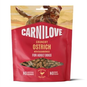 Carnilove Crunchy Snack Ostrich / Blackberries 200 gr