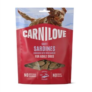 Carnilove Soft Snack Sardines / Wild Garlic 200 gr