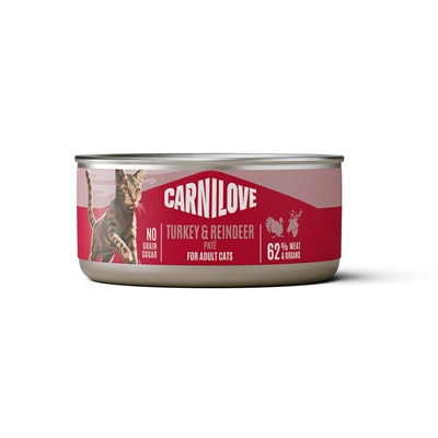 Carnilove Can Turkey / Reindeer 12x100 gr