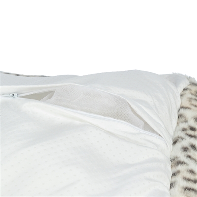 Trixie Hondenmand Leo Hoekig Panterprint Creme 60x50 cm