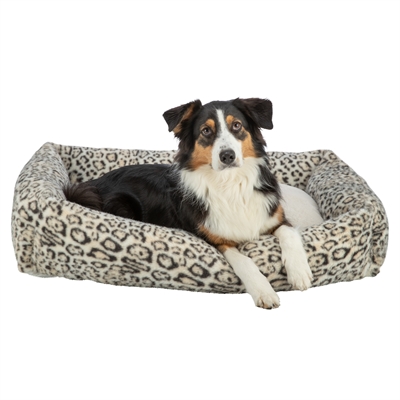 Trixie Hondenmand Leo Hoekig Panterprint Creme 60x50 cm
