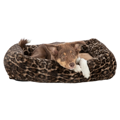 Trixie Hondenmand Leo Hoekig Panterprint Bruin 60x50 cm