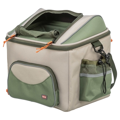 Trixie Fietsmand Voor Stuur Polyester Olijfgroen / Beige 48x34x40 cm