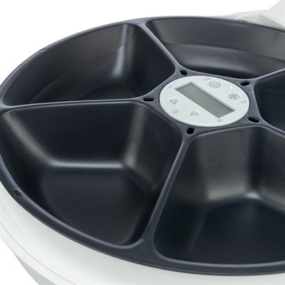 Trixie Voederautomaat Met Koelfunctie Tx4+1 (f10) Wit / Zwart 35.5x31x10 cm