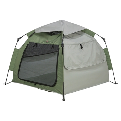 Trixie Hondentent Pop-Up Olijfgroen / Beige 100x100x80 cm