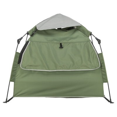 Trixie Hondentent Pop-Up Olijfgroen / Beige 100x100x80 cm