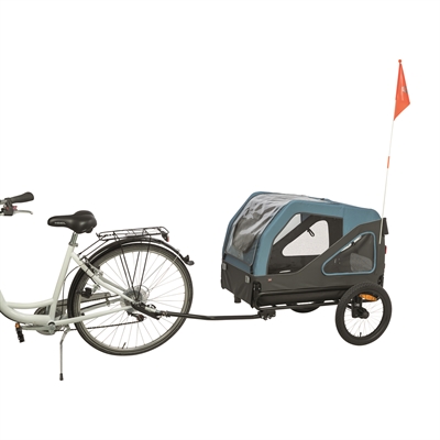 Trixie Fietskar Tot 45 kg Blauw / Grijs L 81x112/155x112 cm