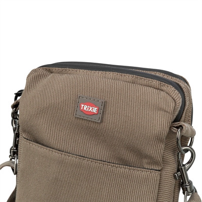 Trixie Snackzak Ribfluweellook Polyester Bruin 16x21 cm