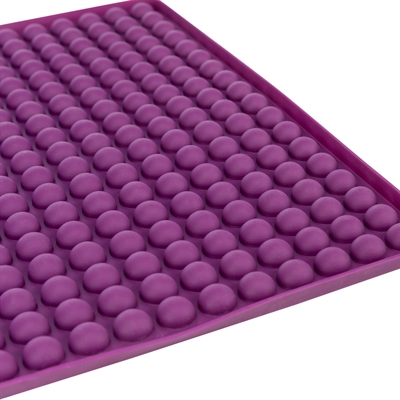 Trixie Bakmat Voor Dierensnacks Bpa Vrij Paars 38x28 cm