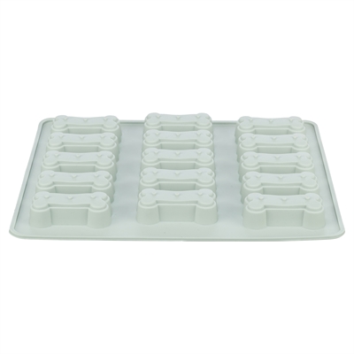 Trixie Bakmat Voor Dierensnacks Botvorm Bpa Vrij Grijs 24x29 cm