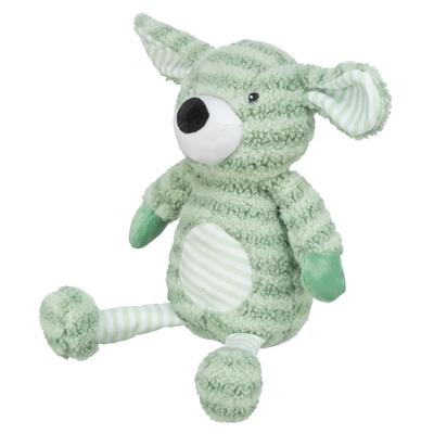 Trixie Hond Met Strepen Pluche Groen 34 cm