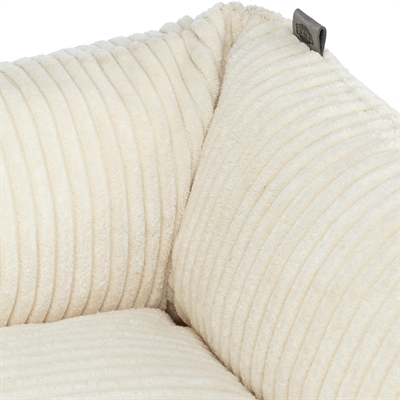 Trixie Vital Hondenmand Jonna Hoekig Ribfluweel Creme 60x50 cm