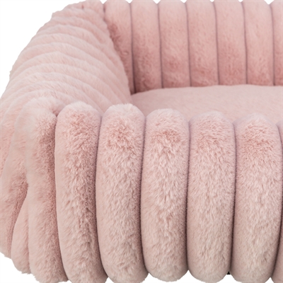 Trixie Hondenmand Lonni Hoekig Ribfluweel Roze 65x50 cm