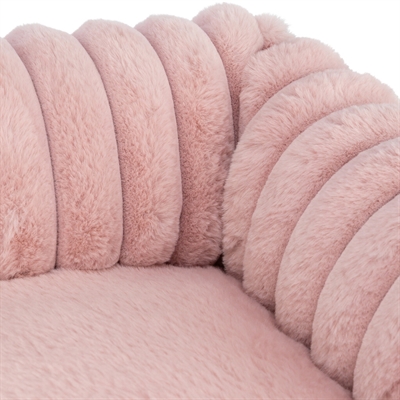 Trixie Hondenmand Lonni Hoekig Ribfluweel Roze 65x50 cm