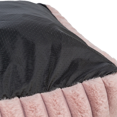 Trixie Hondenmand Lonni Hoekig Ribfluweel Roze 65x50 cm