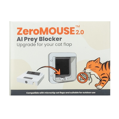 Trixie Zeromouse Adapter Voor Prooidetectie Wit 5.75x1.65x5.91 cm