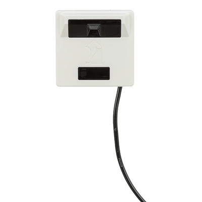 Trixie Zeromouse Adapter Voor Prooidetectie Wit 5.75x1.65x5.91 cm