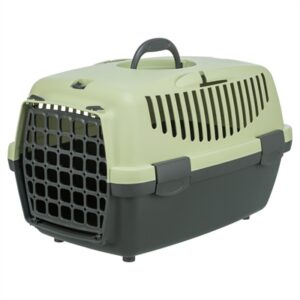 Trixie Vervoersbox Capri 1 Donkergrijs / Pastelgroen 32x48x31 cm