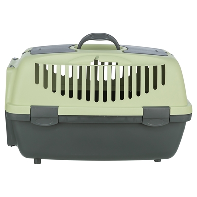 Trixie Vervoersbox Capri 2 Donkergrijs / Pastelgroen 37x55x34 cm
