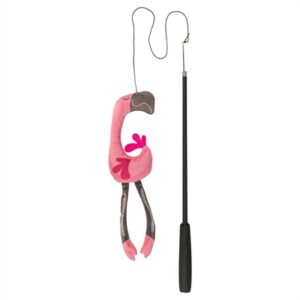 Trixie Kattenhengel Telescopisch Grote Katten Met Flamingo Roze 106 cm