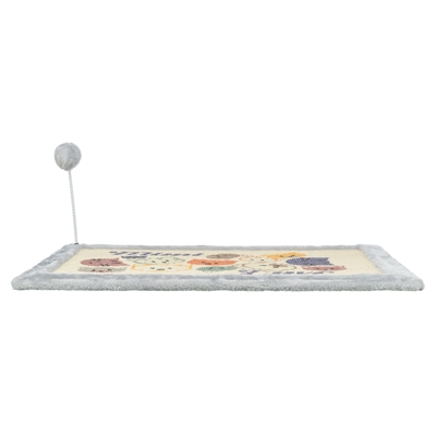 Trixie Krabmat Mimi Met Speeltje Grijs 70x45 cm
