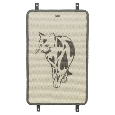 Trixie Krabmat Met Print Taupe 55x35 cm