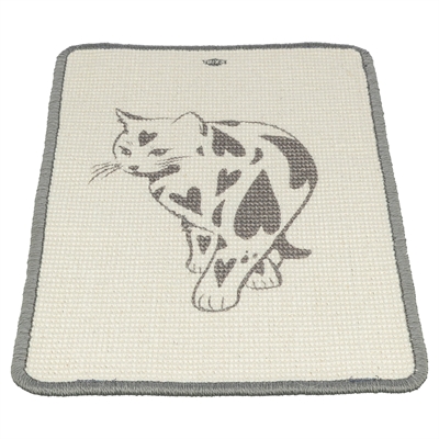 Trixie Krabmat Met Print Taupe 55x35 cm
