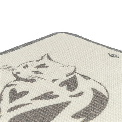 Trixie Krabmat Met Print Taupe 55x35 cm