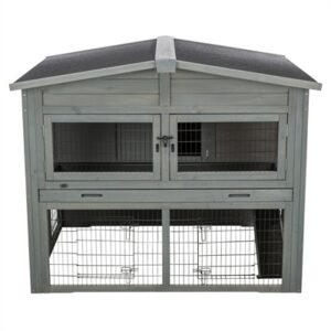 Trixie Knaagdierhok XL 2 Verdiepingen Grijs 135x112x115 cm