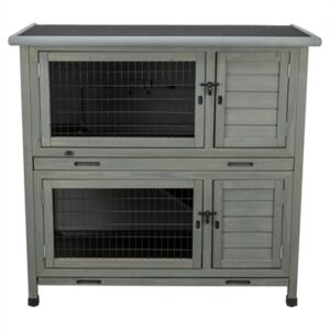 Trixie Knaagdierhok 2 Verdiepingen Grijs 116x65x111 cm