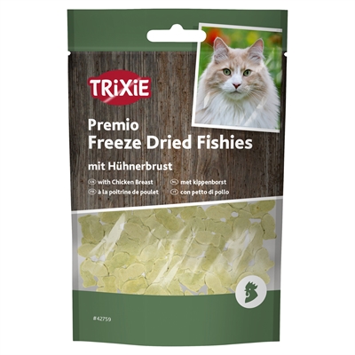 Trixie Freeze Dried Fishies Met Kippenborst 20 gr
