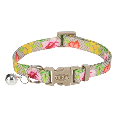 Trixie Kattenhalsband Bloemen Motief Assorti 20-34x1 cm