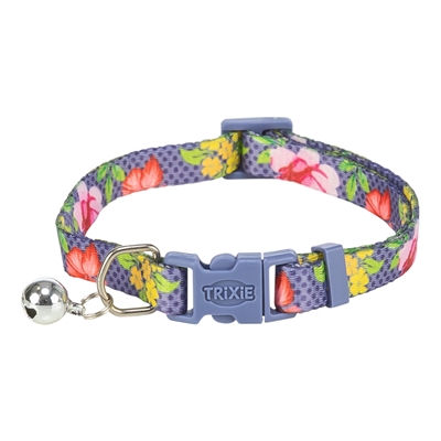 Trixie Kattenhalsband Bloemen Motief Assorti 20-34x1 cm