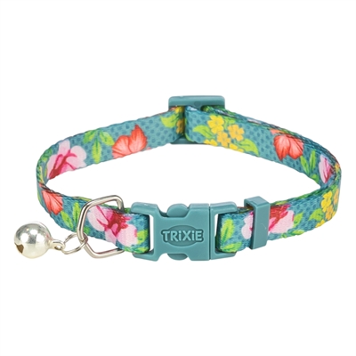 Trixie Kattenhalsband Bloemen Motief Assorti 20-34x1 cm