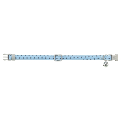 Trixie Kattenhalsband Stippen Motief Blauw 20-30x1 cm
