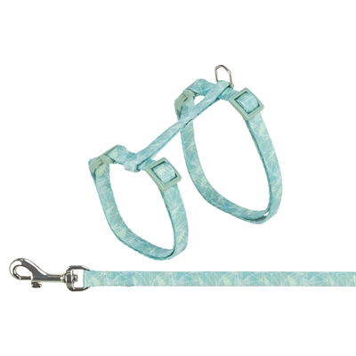 Trixie Kattentuigje Met Riem Geometrisch Motief Assorti 27-45x1 cm 4 st