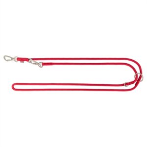 Trixie Hondenriem Summit Verstelbaar Rond Touw Rood 200x0.9 cm