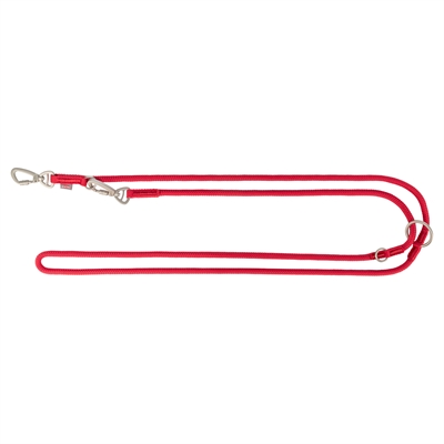 Trixie Hondenriem Summit Verstelbaar Rond Touw Rood 200x0.9 cm