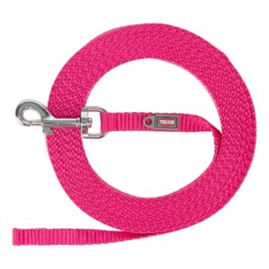 Trixie Sleeplijn Extra Licht Voor Kleine Honden Zonder Handlus Fuchsia 500x1 cm
