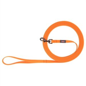 Trixie Sleeplijn Easy Life Gripvast Waterafstotend Afwasbaar Oranje 500x1.3 cm