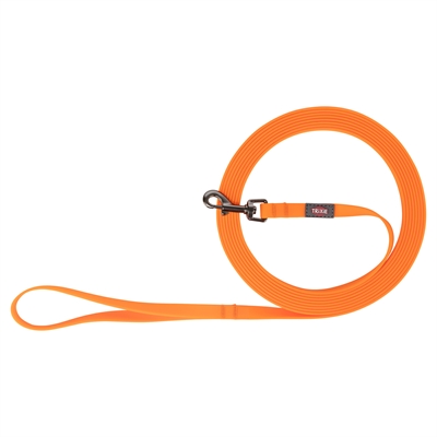 Trixie Sleeplijn Easy Life Gripvast Waterafstotend Afwasbaar Oranje 500x1.3 cm