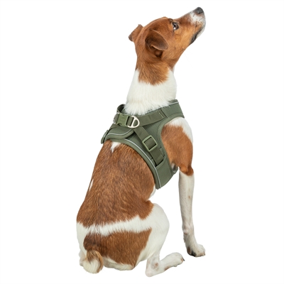 Trixie Hondentuig Urbanvest Mesh Olijfgroen 31-34x1.5 cm - XXS