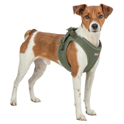 Trixie Hondentuig Urbanvest Mesh Olijfgroen 31-34x1.5 cm - XXS