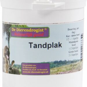 Dierendrogist Tandplak 50 gr