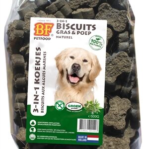 BF Petfood 3 In 1 Hondenmineralenkoekjes Kruiden 500 gr
