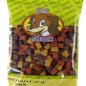 Zzzpetsnack Mini Hartjes Mix 14x200 gr