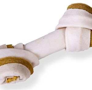 Petsnack Duoknoop Met Semi-Moist Strip 5 Inch 12-13 cm 5 st