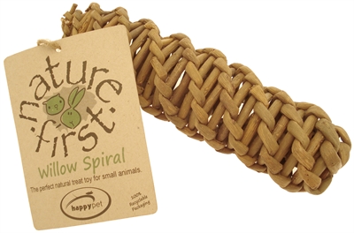 Happy Pet Knaagspeeltje Spiraal Wilg 19x4.5x4.5 cm