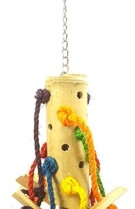 Happy Pet Vogelspeelgoed Puzzel Bamboe 48x24x24 cm